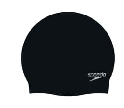 Gorro Natacion Plain Moulded Silicona Negro