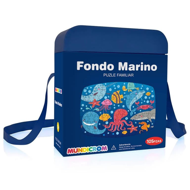 Puzle Familiar Fondo Marino 105 Piezas -