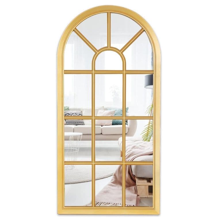 Espejo Catedral Ventana Gold para Pared