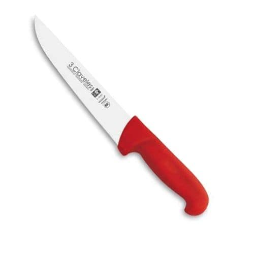 Cuchillo Carnicero 20 cm Rojo