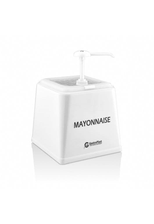 DISPENSADOR DE MAYONESA SET BLANCO