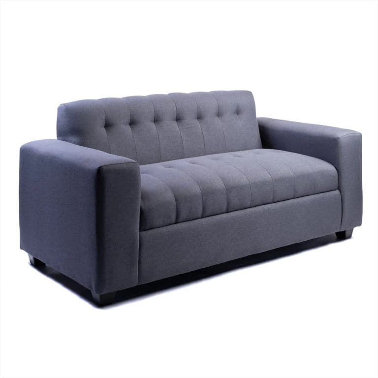 SOFA TRES CUERPOS LINO GRIS OSCURO Gris oscuro