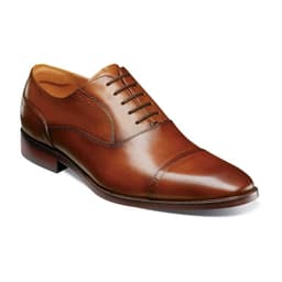 Zapatos Sorrento Cap Toe Oxford Cognac Cafe Claro 44