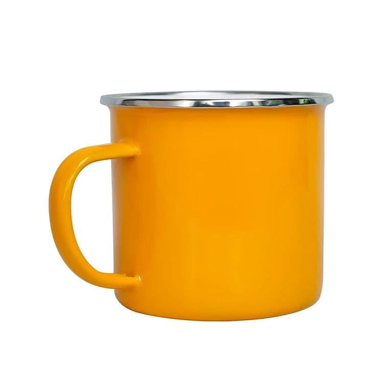 MUG METALICO 16OZ AMARILLO