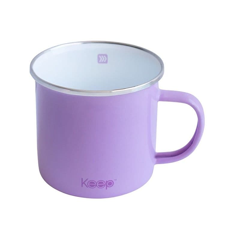 MUG METALICO 16OZ MORADO