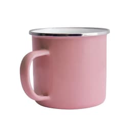 MUG METALICO 16OZ ROSADO