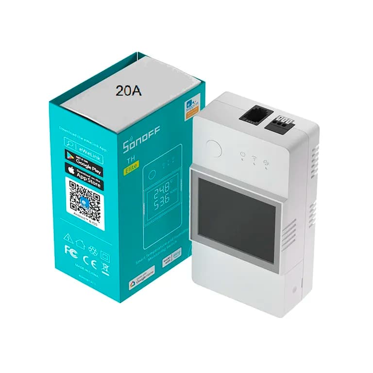 Interruptor WiFi TH Elite 20A para sensores