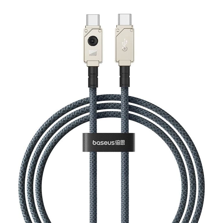 Cable Carga Rapida Tipo C a Tipo C 1 m 100W Blanco