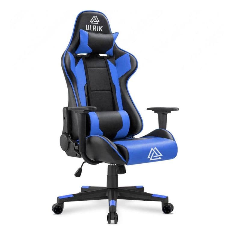 Silla Gamer de Oficina Profesional Azul - Azul