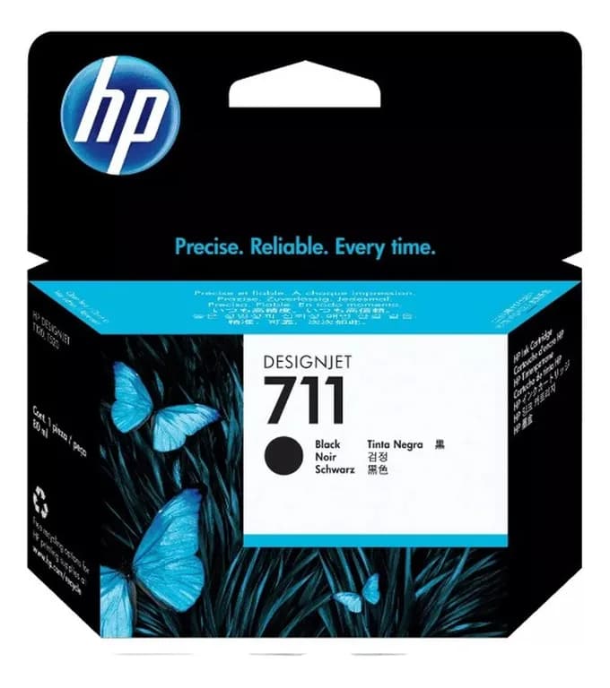Cartucho De Tinta 711 38ML Negro Original