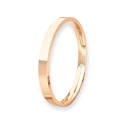 Argolla Matrimonio de Oro Miel 18kt Tubo ErgoFit Siena de 2,0mm Rosa 25