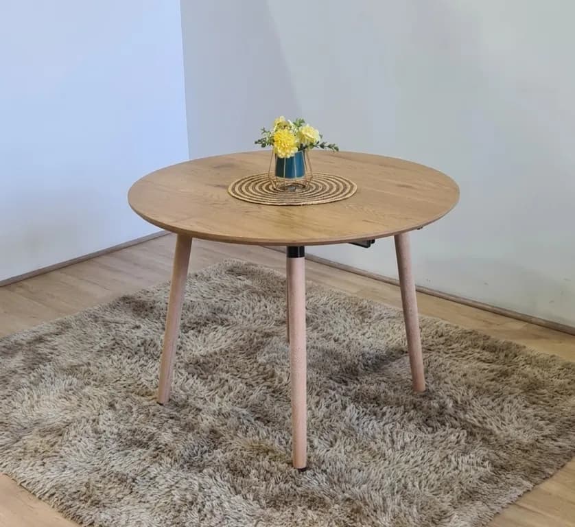 Mesa de Comedor Expandible de 100cm -140cm- 180cm