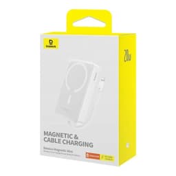 Powerbank Magnetico Mini 10000mAh 20W MagSafe Lightning Blanco
