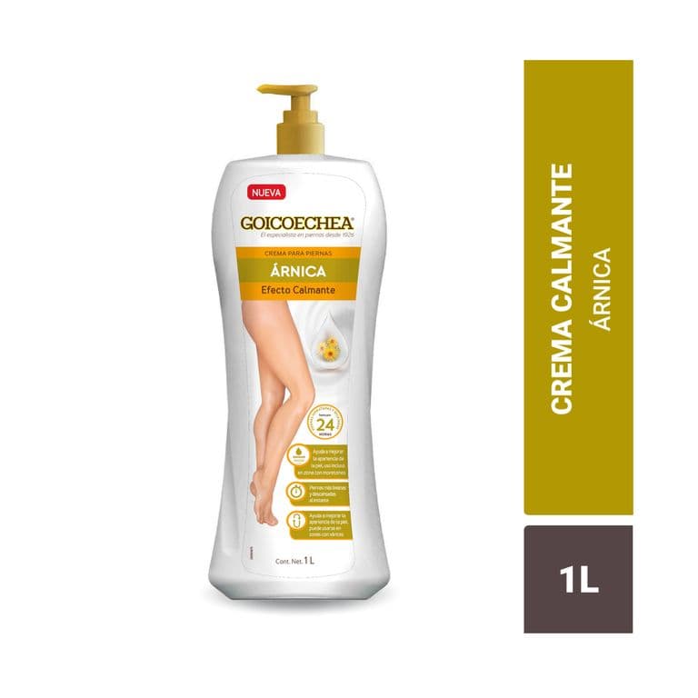 Arnica Crema Para Piernas 1 Litro