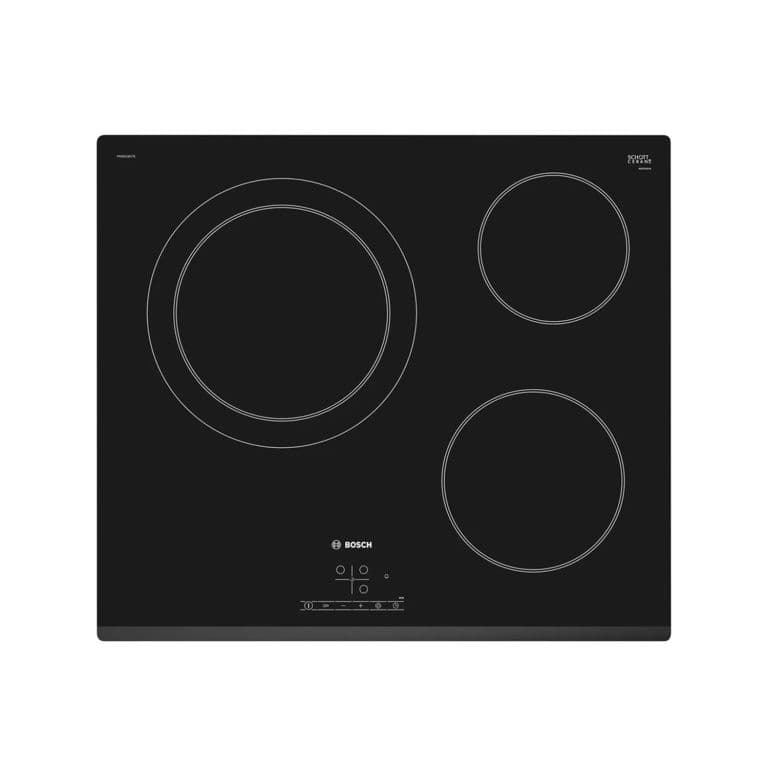 Encimera Vitroceramica 60 cm Negro