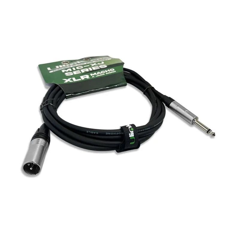 Cable de audio XLR hembra a Jack mono de 3 m UL-MIC-LJ6003
