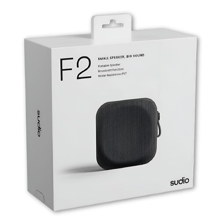 Parlante Portatil F2 BT Black Water Resistant 20W RMS