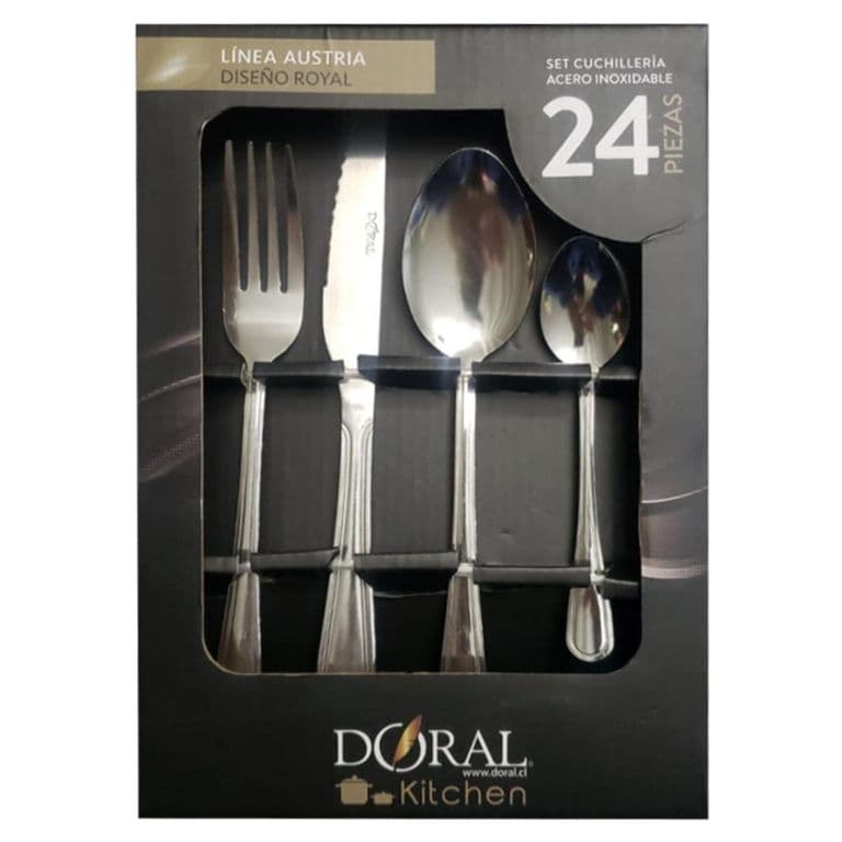 Set De Cuchilleria Elegante 30 Piezas Clasicas Munich