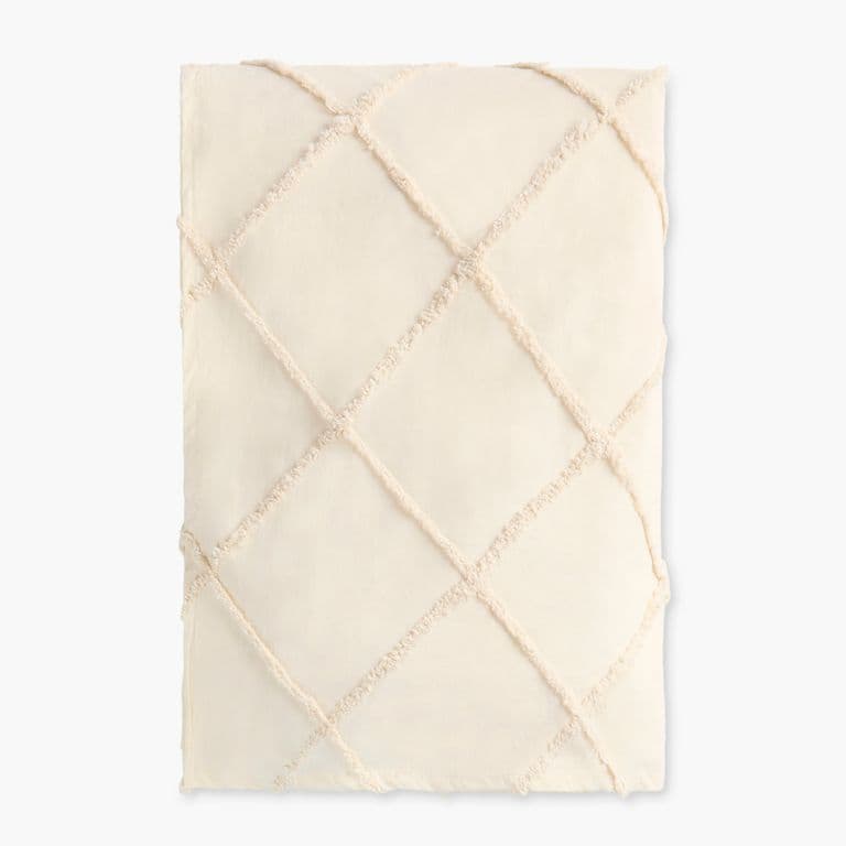Cubrecama Royal2 180x260 Crudo (cama 1 o 1 1/2 plazas) Beige 2 PLAZAS