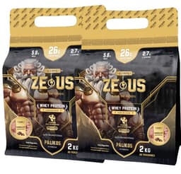 Pack Doble de Proteina 100% Whey Protein - 2 x Doypack de 2kg(2 Choco) ...