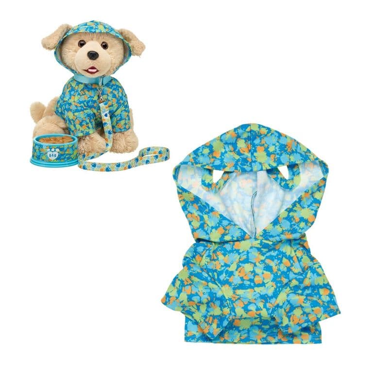 Poleron tie dye para mascotas de peluche