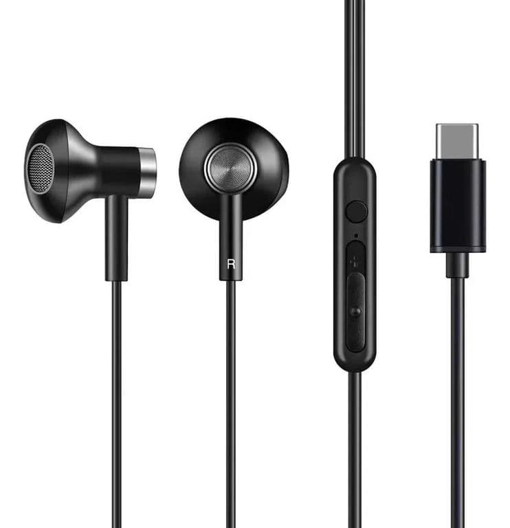 Audifonos Manos Libres Usb Tipo C Aw-i60tc Negros