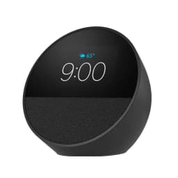 Parlante Alexa Echo Spot 2024 Pantalla Bluetooth Negro