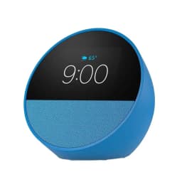 Parlante Alexa Echo Spot 2024 Pantalla Bluetooth Azul