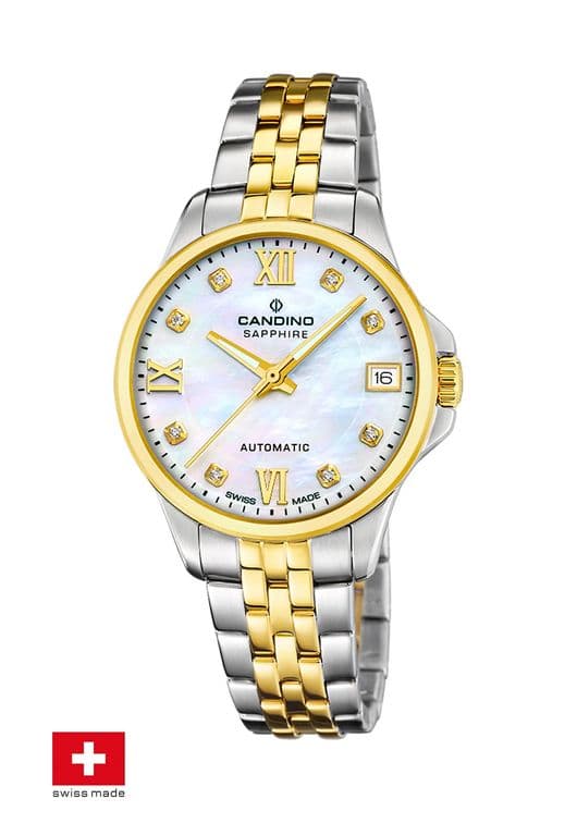 Reloj C4771/1 Swiss Plateado Mujer Automatico Multicolor TALLA UNICA