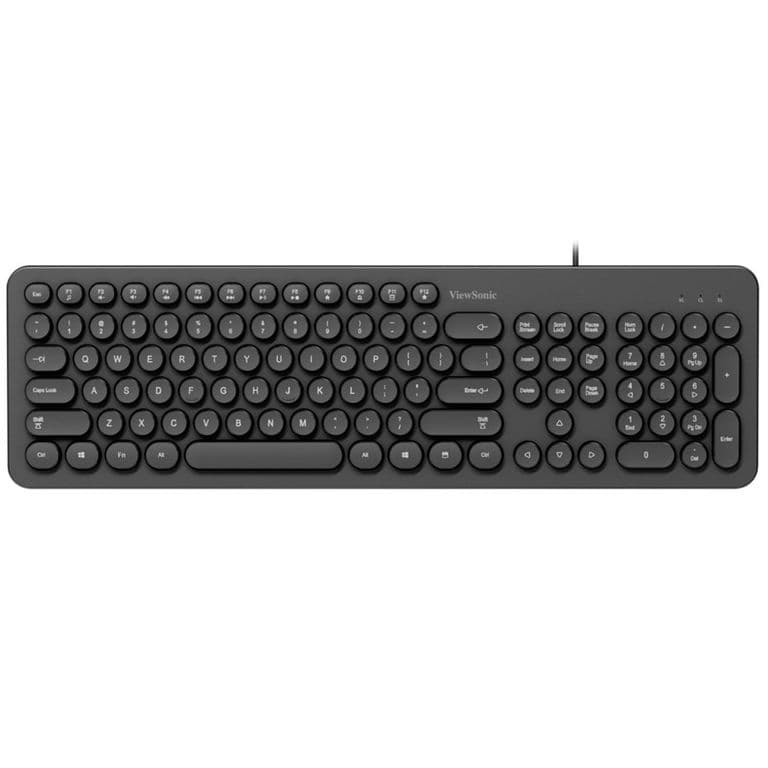 Teclado Pc Usb Teclas Redondas KU334 - SC