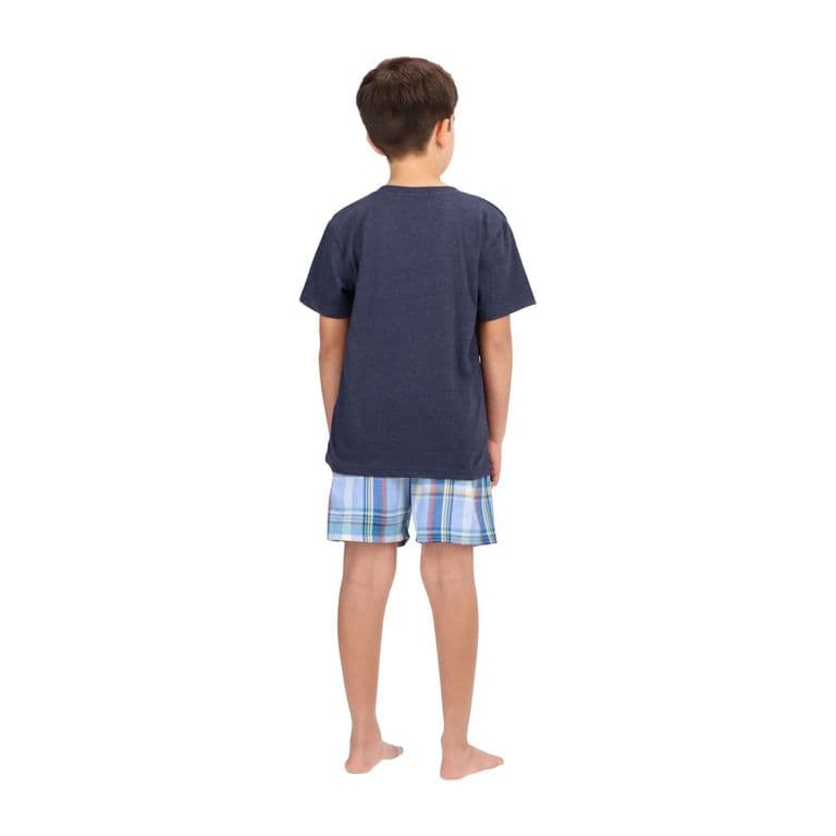 Pijama corto Infantil Azul Azul 8