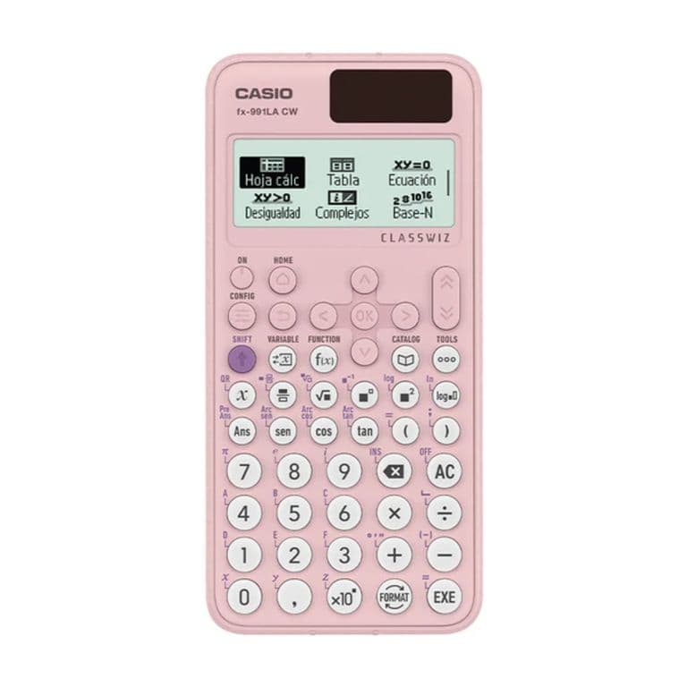 Calculadora Cientifica FX 991 LACW ClassWiz Rosa