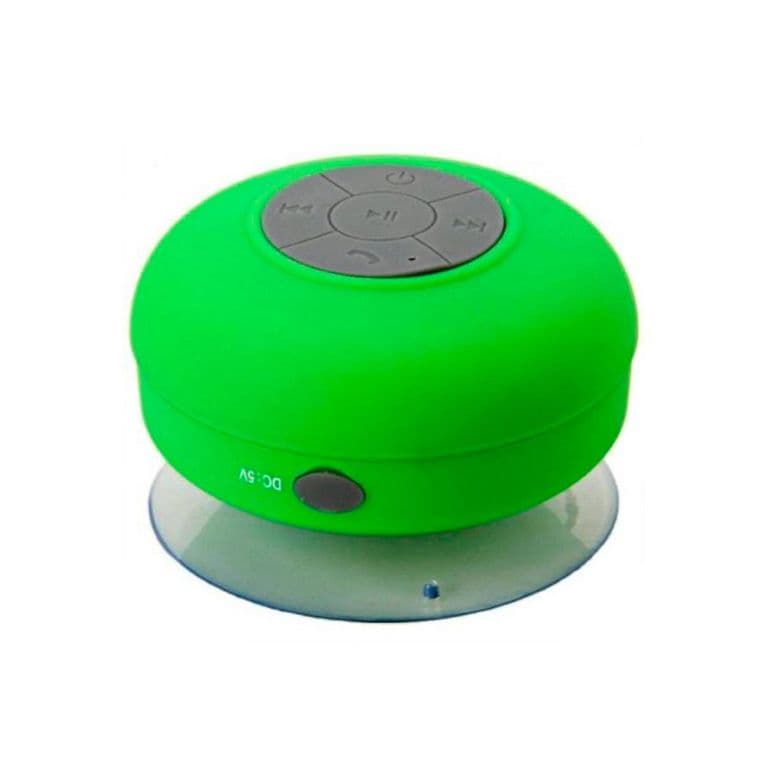 Parlante Ducha Bluetooth Portatil 3w Verde - SC