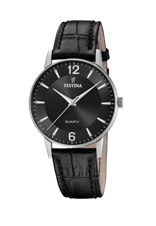 Reloj F20690/4 Negro Hombre Correa Clasico Negro TALLA UNICA