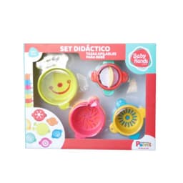 Set Didactico Tazas Apilables Para Bebe Juguetes