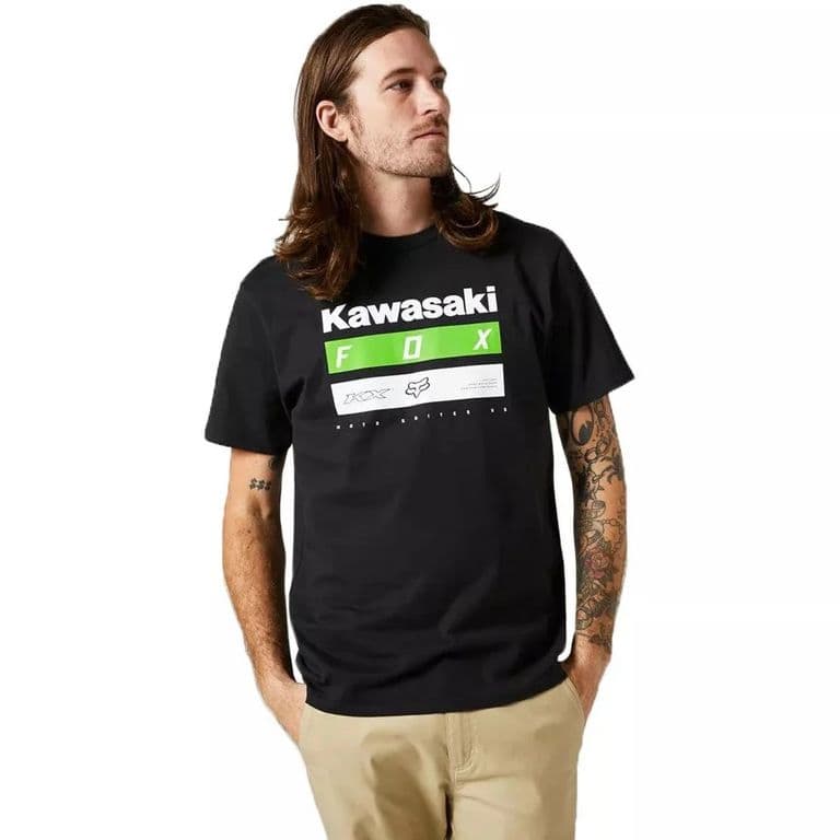 Polera FOX KAWA Premium Negra Negro M