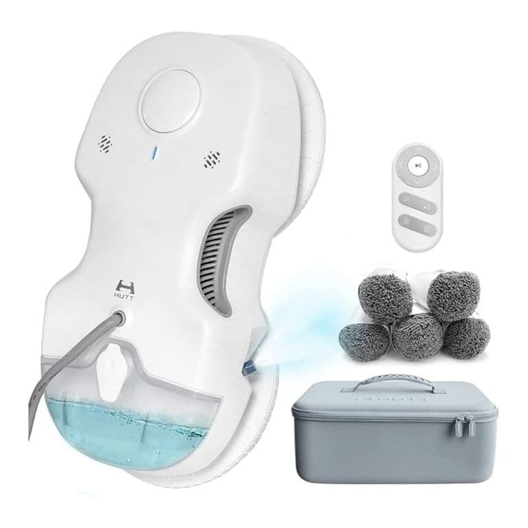 Robot Limpia Vidrios C6 con Tanque de Agua 80ML, 3800 PA
