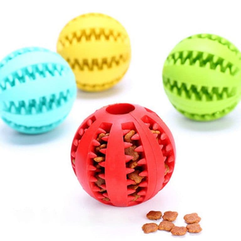 Pelota Juguete Dental Para Mascotas Perros Interactiva 7cm