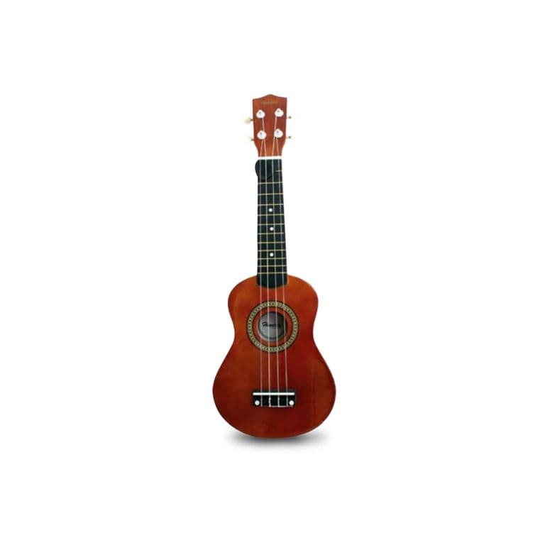 Ukulele 21 Pulgadas Con Funda Y Uneta Color Brown - SC