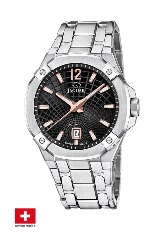 Reloj J1029/4 Swiss Negro Hombre Automatico Negro TALLA UNICA