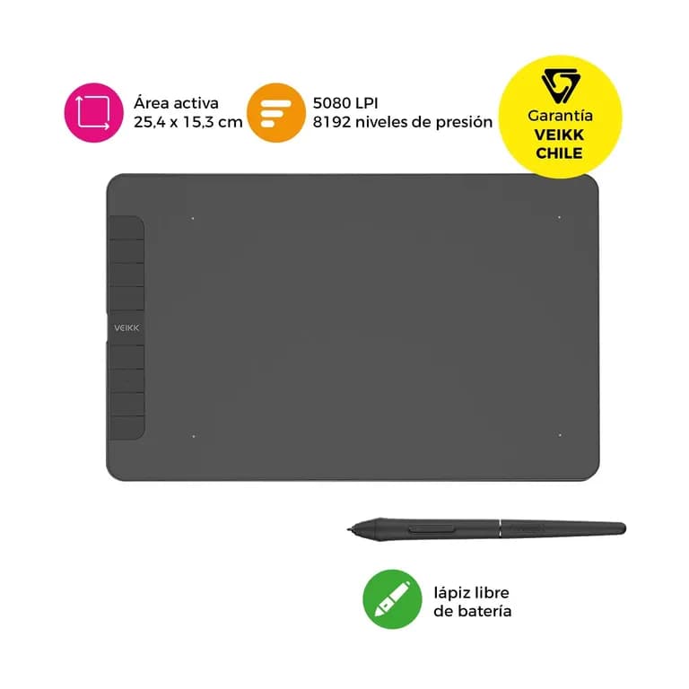 Tableta Grafica Digitalizadora VK1060