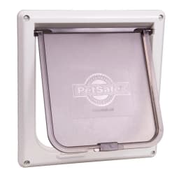 Puerta Gato 2 vias Marca PetSafe Color Blanco