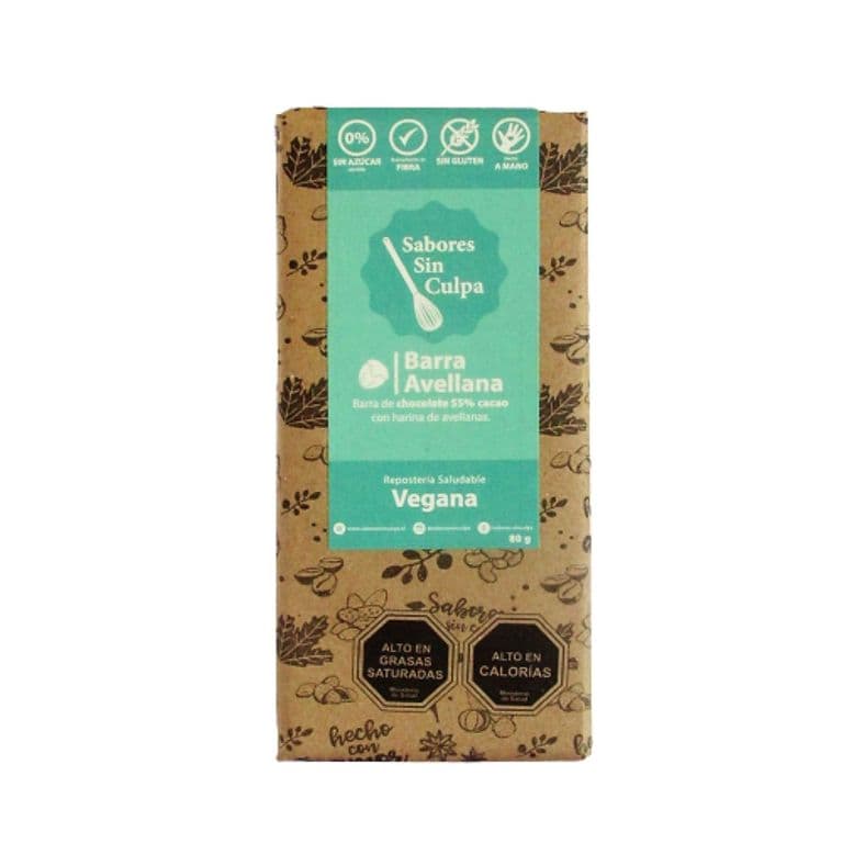 Chocolate Amargo-Avellana Vegana