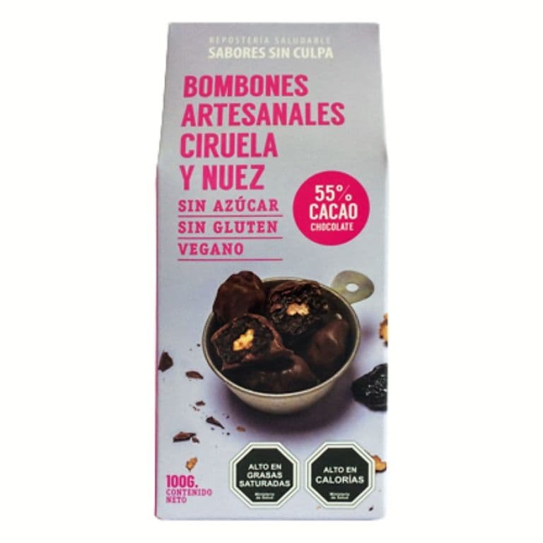 Bombones Artesanales Ciruela Nuez