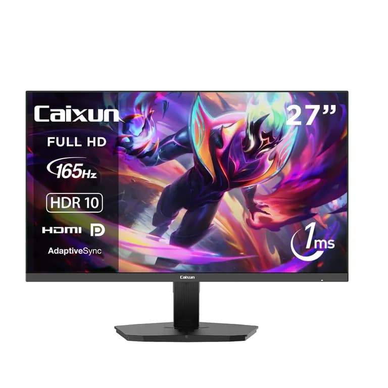 Monitor Gamer Plano 27 FHD IPS 165Hz sRGB120% HDMI DP C27F4F