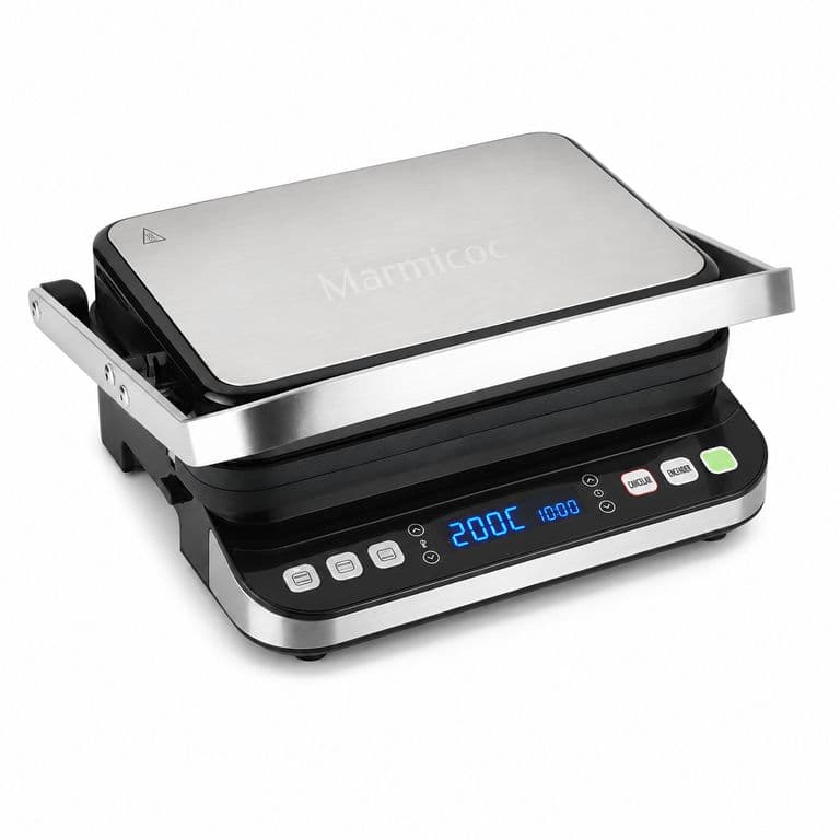 Panini Grill Profesional 4610 INOX Display Digital