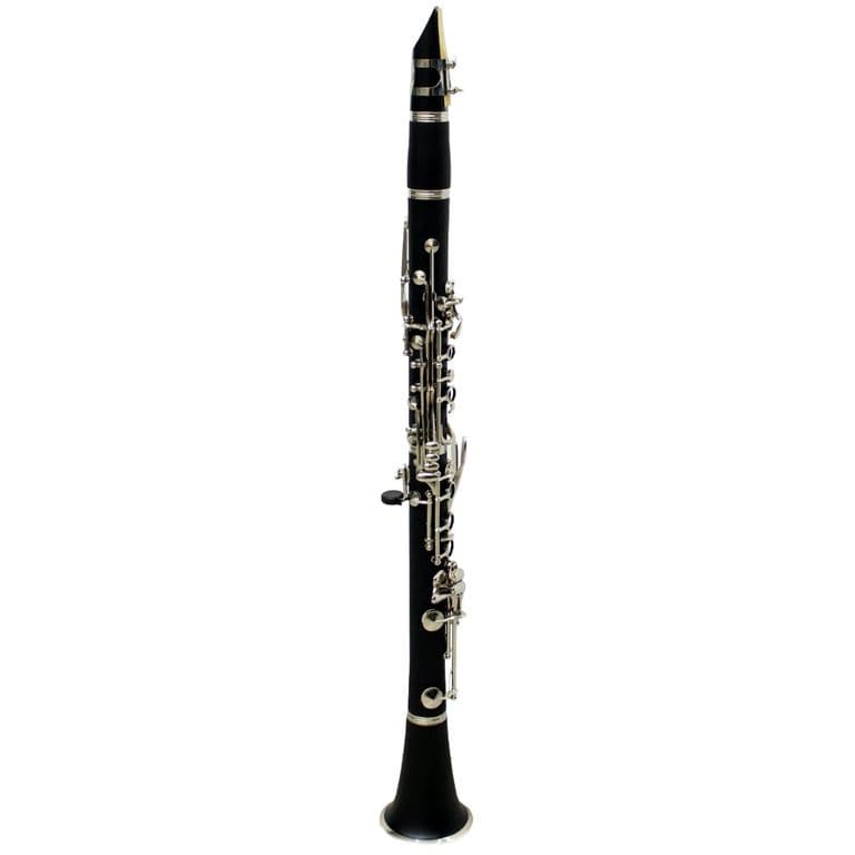 Clarinete De Ebano En Si Bemol + Estuche Negro - SC