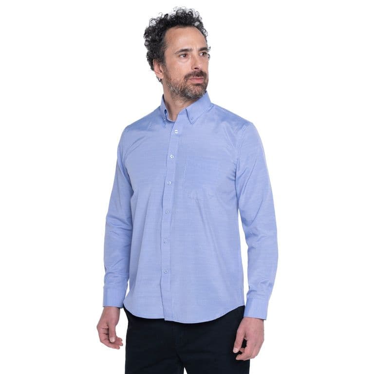 Camisa Color Solido Lila 3XL