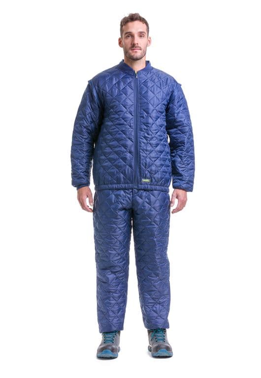 Pijama Termico Antibacteriano Azul M