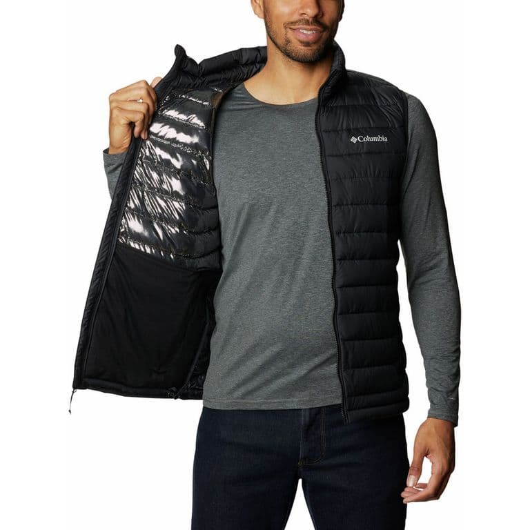 Parka Sin Mangas Hombre Powder Lite Ii Negro Negro M